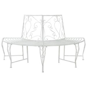 vidaXL Klupa pod drvetom 4-Broj sjedala 160 x 80 x 89 cm Čelik