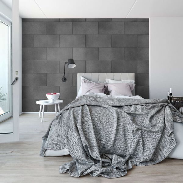 Grosfillex zidne pločice Gx Wall+ 11 kom izgled kamena 30 x 60 cm sive