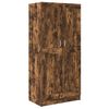 vidaXL Ormar boja dimljenog hrasta 82,5x51,5x180 cm konstruirano drvo
