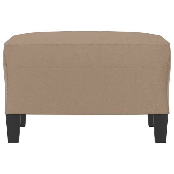 vidaXL Tabure boja cappuccina 60 x 50 x 41 cm od umjetne kože