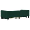 vidaXL Dnevni krevet na razvlačenje tamnozeleni 90 x 200 cm baršunasti