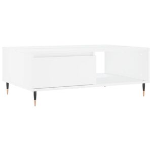 vidaXL Stolić za kavu bijeli 90 x 60 x 35 cm od konstruiranog drva