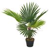 vidaXL Umjetna palma s posudom zelena 70 cm