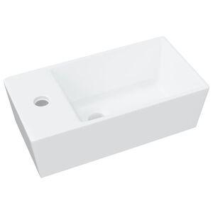 vidaXL Umivaonik bijeli 48 x 25 x 15 cm keramički