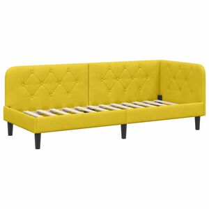 vidaXL Kutni okvir kreveta Žuta 80 x 200 cm Bar&scaron;un