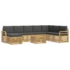 vidaXL Setovi sofa Čvrsto drvo akacije