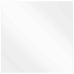 vidaXL Zidno ogledalo Četvrtasti 60 x 60 cm Staklo otporno na udarce