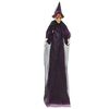 vidaXL Hanging Halloween Talking Witch Ljubičasta 216 x 125 cm