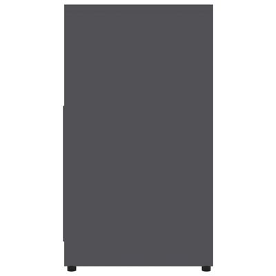 vidaXL Kupaonski ormarić sivi 60 x 33 x 61 cm od iverice