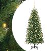 vidaXL Umjetno božićno drvce Zelena 150 cm PE i PVC