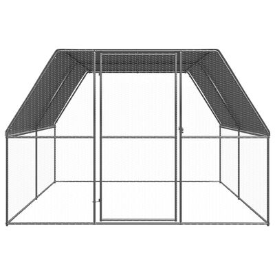 vidaXL Vanjski kavez za kokoši 3 x 4 x 2 m od pocinčanog čelika