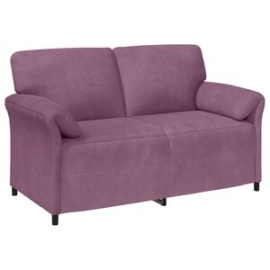 vidaXL Sofa za dvije osobe Ljubičasta 158 x 83 x 95 cm Bar&scaron;un