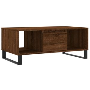 vidaXL Stolić za kavu smeđa boja hrasta 90x50x36,5cm konstruirano drvo