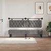 vidaXL Držeće uzglavlje Zidne Tamno siva 170 x 55 x 7 cm Bar&scaron;un