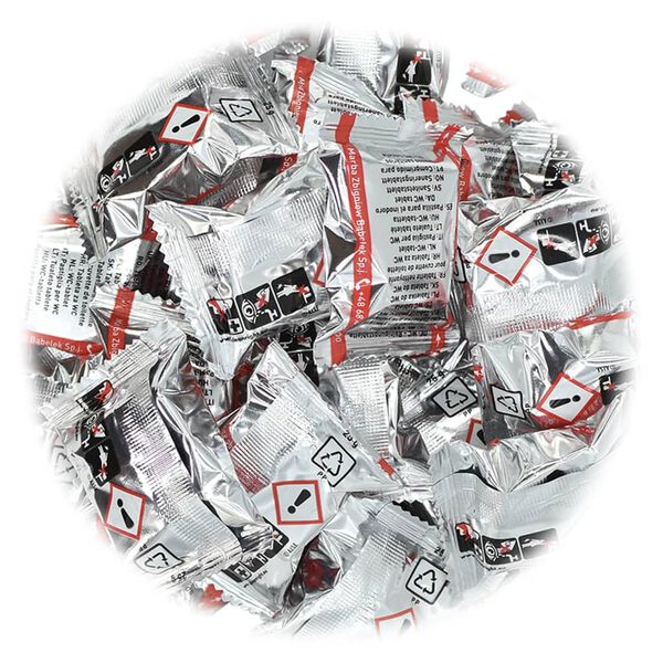 vidaXL Tablete za či&scaron;ćenje toaletne &scaron;koljke i pisoara 100 kom