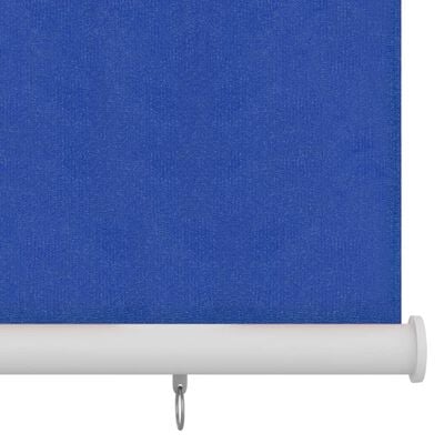 vidaXL Vanjska roleta za zamračivanje 160 x 140 cm plava HDPE