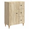 vidaXL Kreveta Hrast sonoma 66 x 34,5 x 90 cm Konstruirano drvo