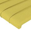 vidaXL LED uzglavlje zeleno 83 x 16 x 118/128 cm od tkanine