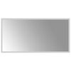 vidaXL LED kupaonsko ogledalo s ogledalom *Transparent*an 80 x 40 cm