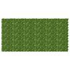 vidaXL Zaslon za balkon s li&scaron;ćem Zelena i žuta 300 x 150 cm