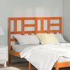 vidaXL Uzglavlje za krevet s uzglavljem Vosak smeđa 145,5 x 4 x 104 cm