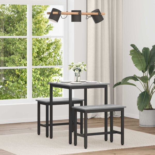 vidaXL Blagovaonski stolovi METAL