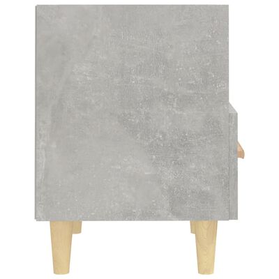 vidaXL Noćni ormarić siva boja betona 40 x 35 x 47 cm