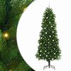 vidaXL Božićno drvce s 300 LED svjetlima s stalakom Zelena 240 cm PE