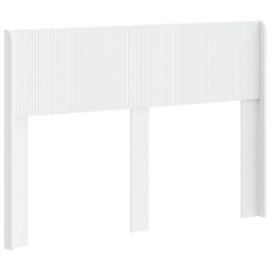 vidaXL Uzglavlje Bijela Konstruirano drvo