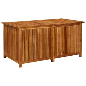 vidaXL Vrtna kutija za pohranu 150 x 80 x 75 cm masivno bagremovo drvo
