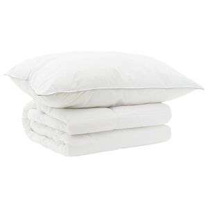 vidaXL Set jastuka i popluna 2 kom. 152x203 cm Ljeto 140 GSM Vuna