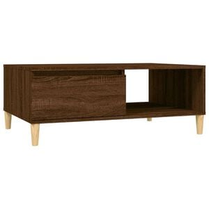 vidaXL Stolić za kavu smeđa boja hrasta 90x60x35 cm konstruirano drvo