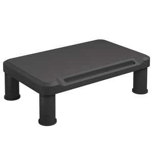 vidaXL Stalak za monitor crni 38x24x10,5 cm