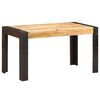 vidaXL Blagovaonski stol 140x70x76 cm od masivnog grubog drva manga