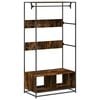 vidaXL Ormar boja dimljenog hrasta 90x50x180 cm od konstruiranog drva