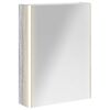 vidaXL Kupaonski ormar s ogledalom Siva Sonoma 53,5 x 15,5 x 70 cm