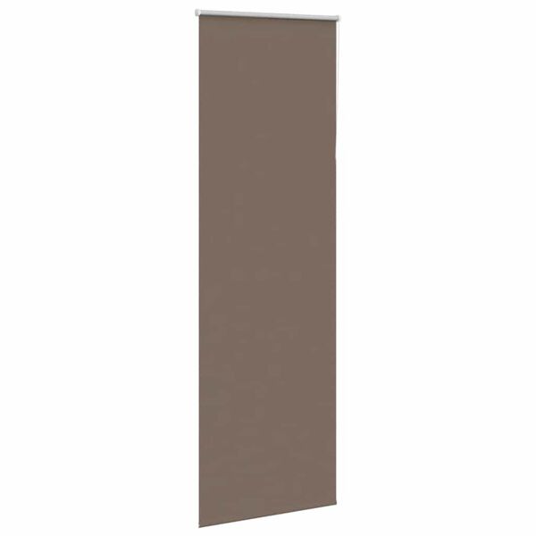 vidaXL Rolo zavjesa Blackout Coffee 75x210 cm &Scaron;irina tkanine 70,7 cm