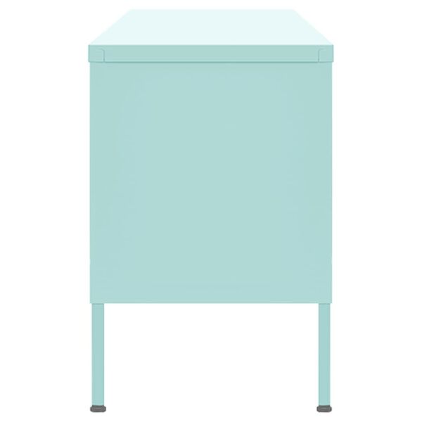 vidaXL TV ormarić boja mente 105 x 35 x 50 cm čelični