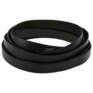 vidaXL Kožni Remen Crna 500 x 1,5 cm Koža