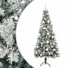 vidaXL Umjetno božićno drvce s kuglicom 120 cm 150 LED lampica