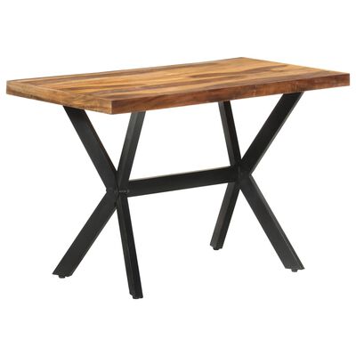 vidaXL Blagovaonski stol 120 x 60 x 75 cm od masivnog drva s premazom