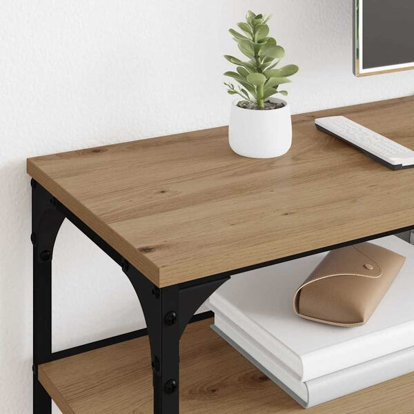 vidaXL TV ormar Umjetnički hrast 160 x 30 x 50 cm