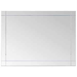 vidaXL Zidno ogledalo 60 x 50 cm stakleno
