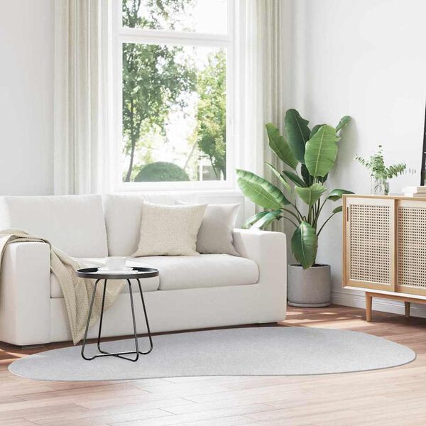 vidaXL Tepisi za područja HUARTE Siva 160 x 230 cm Poliester