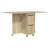 vidaXL Blagovaonski stol 140 x 80 x 77 cm Konstruirano drvo Pravokutni