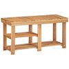 vidaXL Stalak za cipele 90 x 32 x 46 cm od masivnog bagremovog drva