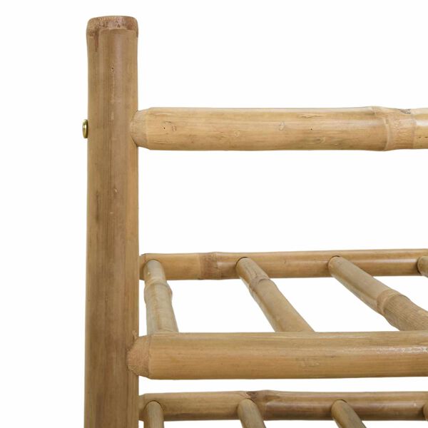 vidaXL Stalak za vino Prirodna 57 x 29,5 x 72 cm Bambus