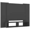 vidaXL Zidni TV ormarić sivi 120 x 23,5 x 90 cm konstruirano drvo