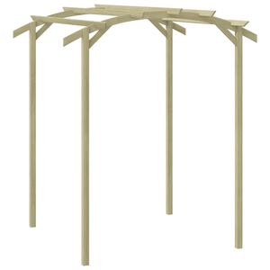 vidaXL Vrtna pergola od impregnirane borovine 180 x 197 x 210 cm
