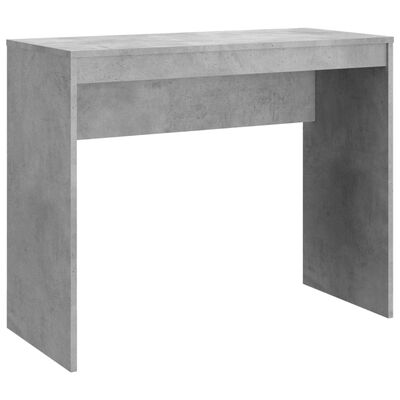 vidaXL Radni stol boja betona 90 x 40 x 72 cm od konstruiranog drva